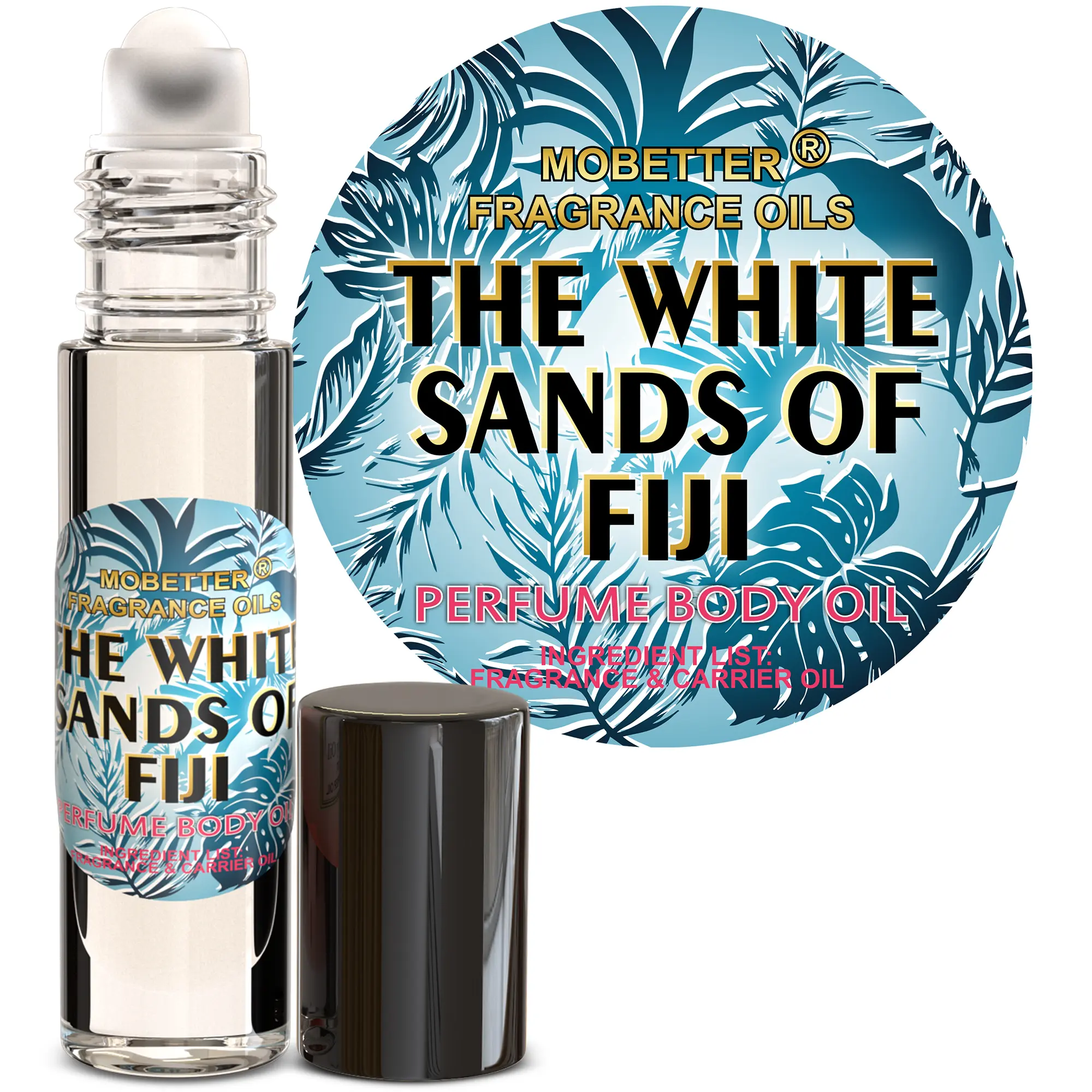 MOBETTER FRAGRANCE OILS The White Sands of Fiji perfume fragrance Body Oil