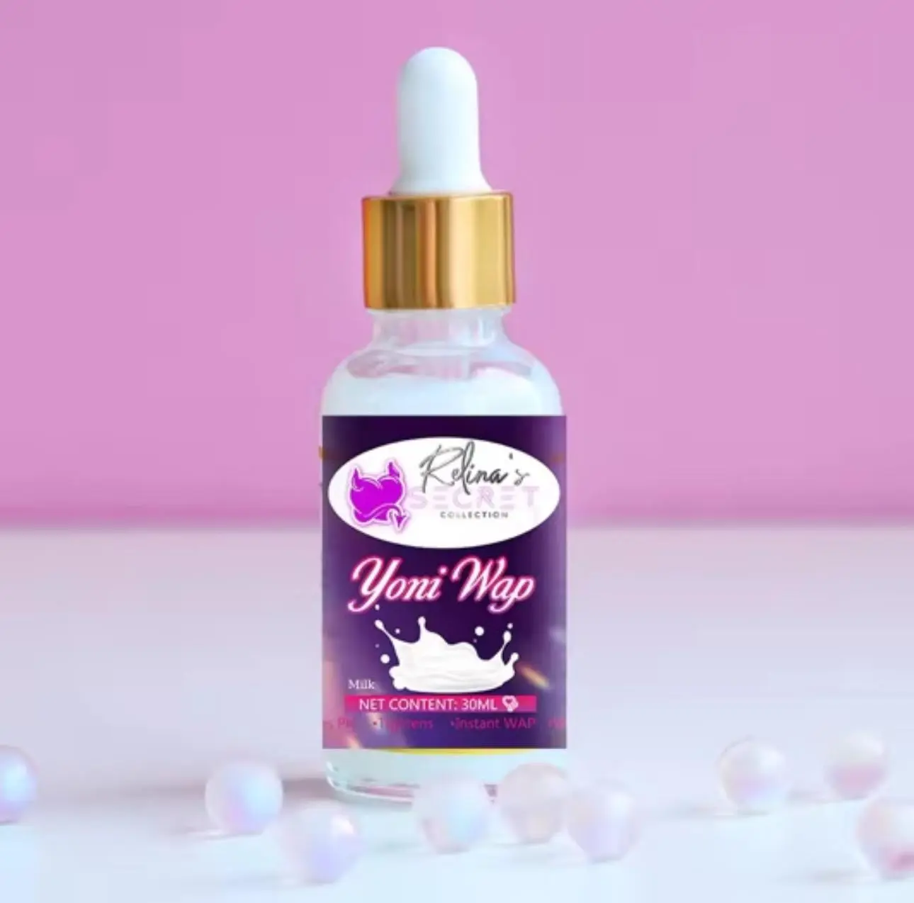 “Milky” Yoni Wap Natural Nourishing Formula for Comfort Tightening and Hydration Moisturizer Gentle Moisture Skincare Ginseng
