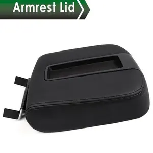 NEW Black Center Console Armrest Lid For 07-14 Tahoe Silverado GMC Yukon Sierra