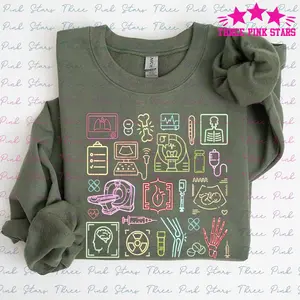 Rad Tech Sweatshirt, Radiology Sweatshirt, X-ray Tech Sweater, Radiologist Gift, CT MRI Tech Graduation