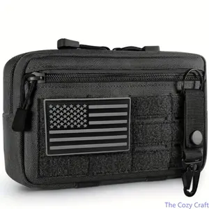 Tactical Multifunctional Waist Bag, Mini Portable Storage Pouch, Durable Outdoor Organizer Case for Cell Phone Camera Medical Supplies Hiking Camping Travel Daily Outdoor Sports Emergency Item Carry summerwins