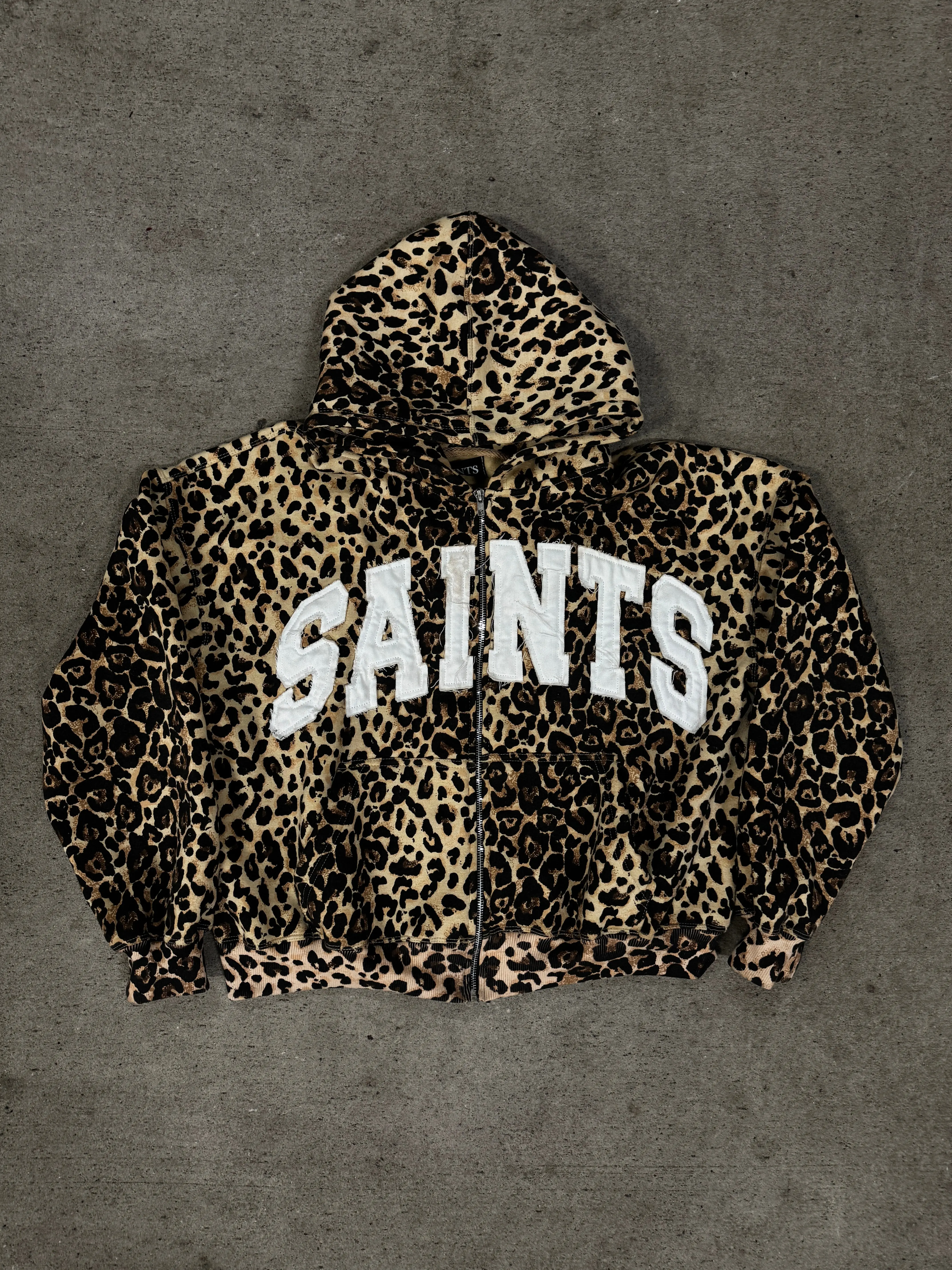 Cheetah Print “SAINTS” Hoodie