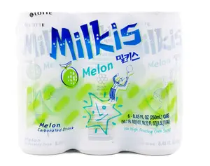 LOTTE Milkis Soda Drink | Melon Flavor (6 unit per pack)
