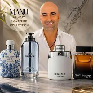 Mega Bundle Coach Open Road + D&G The One + Light Blue Summer Vibe men + Montblanc Legend Spirit 3.4 Oz EDT Spray