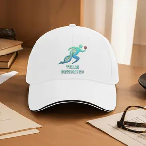 Team Genome Chromosome Rose Baseball Cap Casual Dad