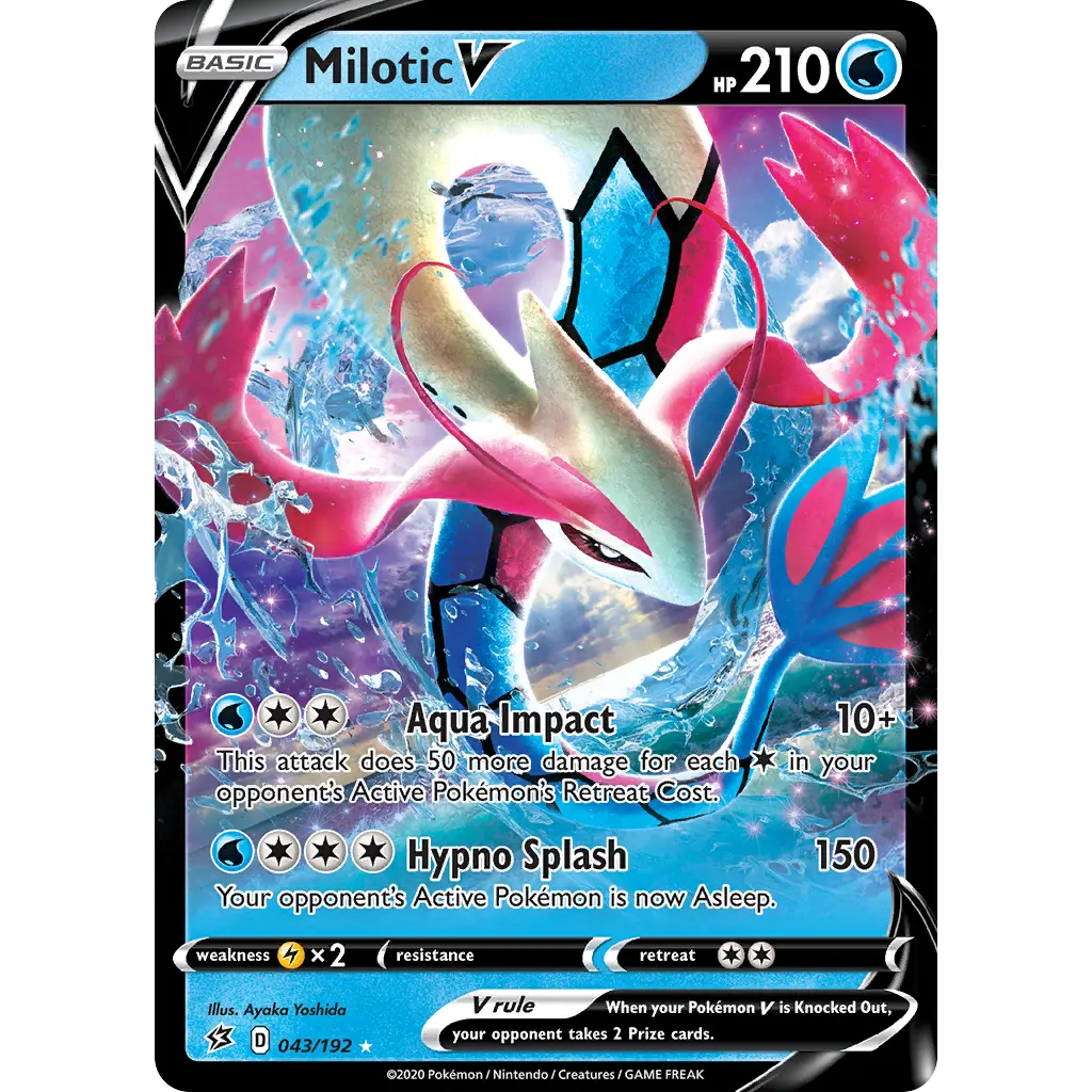 Milotic V 043/192 (Rebel Clash)