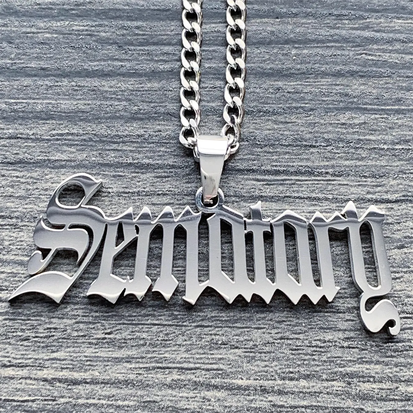 Sematary Necklace 1.5" Mirror Polished Stainless Steel Haunted Mound Pendant with Free Gift Choice of Chain Hypoallergenic Rust & Corrosion Resistant