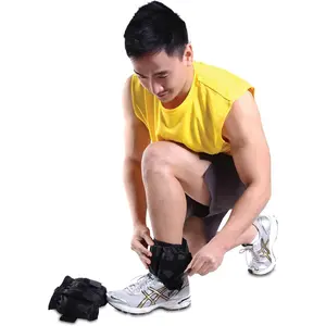 Adjustable Ankle Weights|10-20lb Pair| Black