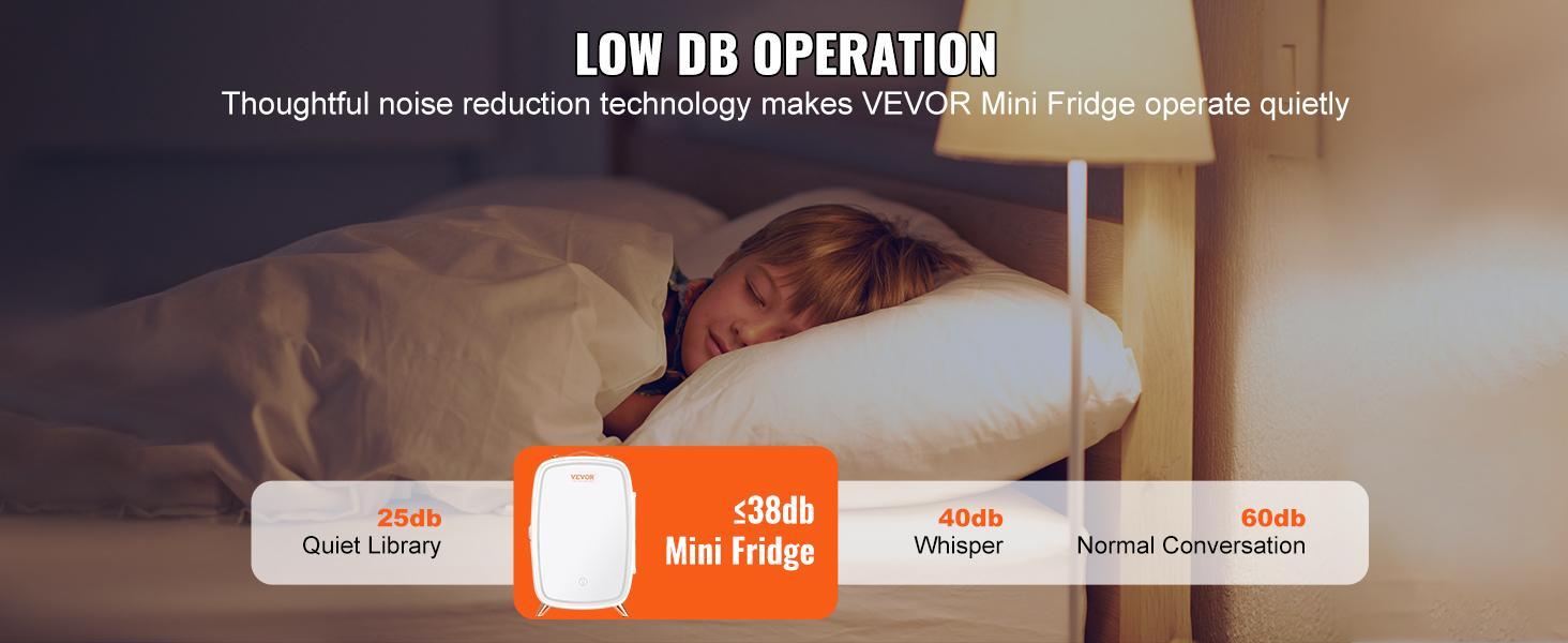 Vevor Mini Fridge for Bedroom, Luxury Skincare Fridges with Mirror and LED Light, AC/DC Cosmetic Fridge for Office Dorm Car, Small Makeup Refrigerator for Beauty Face Mask Beverage Chill
