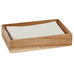 GET Enterprises WB-962WD-UR Urban Renewal 9" x 6" x 2" Urban Rustic Rectangular Stackable Wood Display Box WS-375WB962WDUR