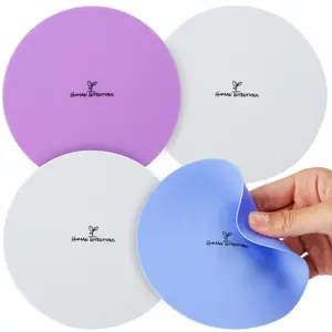 Silicone Assist Pad for Weak Hands, Bottle Opener Can Opener Lid Opener Gripper, Multi-Color, Ideal for Elderly and Handicapped