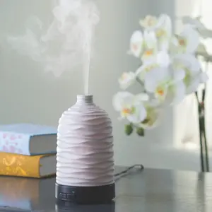 Holladay Candle Co Ultra Sonic Diffusers for Aromatherapy Scented Oil Diffusers Flower Wicker Harmony