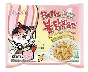 [5 pack] CREAM Samyang Buldak CREAM Carbonara Spicy Ramen