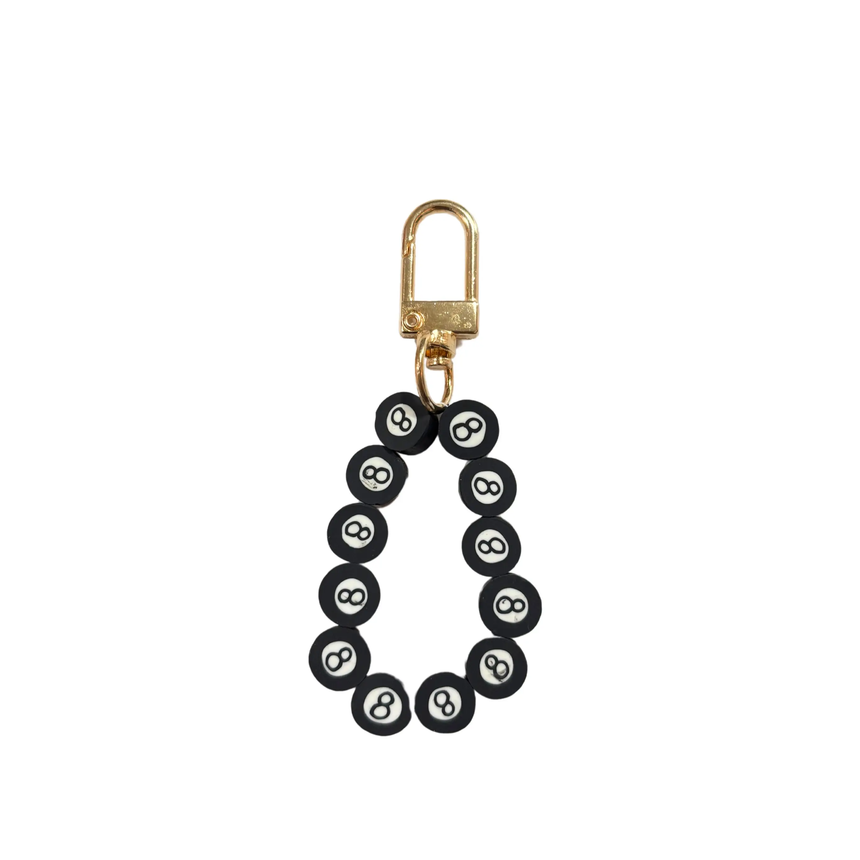 8 Ball Keychain/Bag Charm