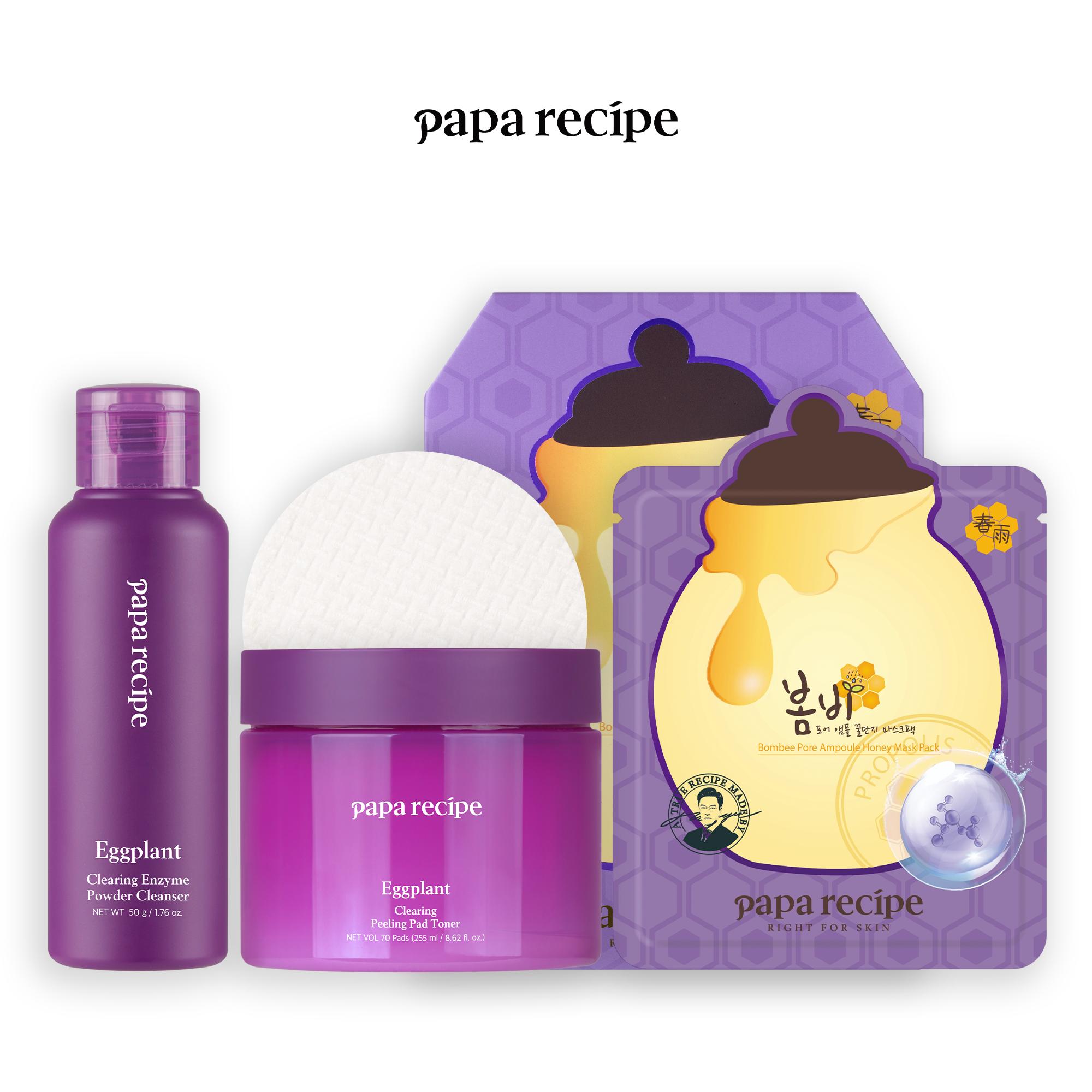 Papa Recipe Pore Rescue Trio