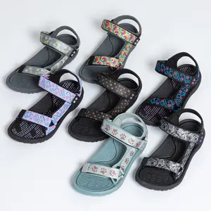 Women's Comfortable Water Sandal Ladies Summer Footwear Casual Walking Paws River Sandals Animal Rescue Site