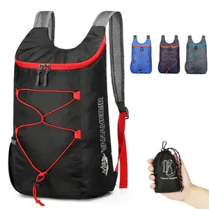 Large Capacity Mountain Bike Riding Backpack, Multifunctional Foldable Storage Bag, Lightweight Waterproof Polyester Sports Shoulder Bag, Hiking Camping Outdoor Travel Backpack, Bicycle Backpack, Bike Accessories, Perfect Gift