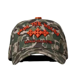 FTR Orange Barbas Hats Original Full Set