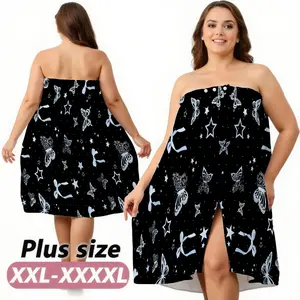 Women's Multi-Size Bathrobe Hair Drying Cap Set, Multifunctional Design, Adjustable Wrap, Soft Super Absorbent, Fits All Body Types, Quick Drying Towel