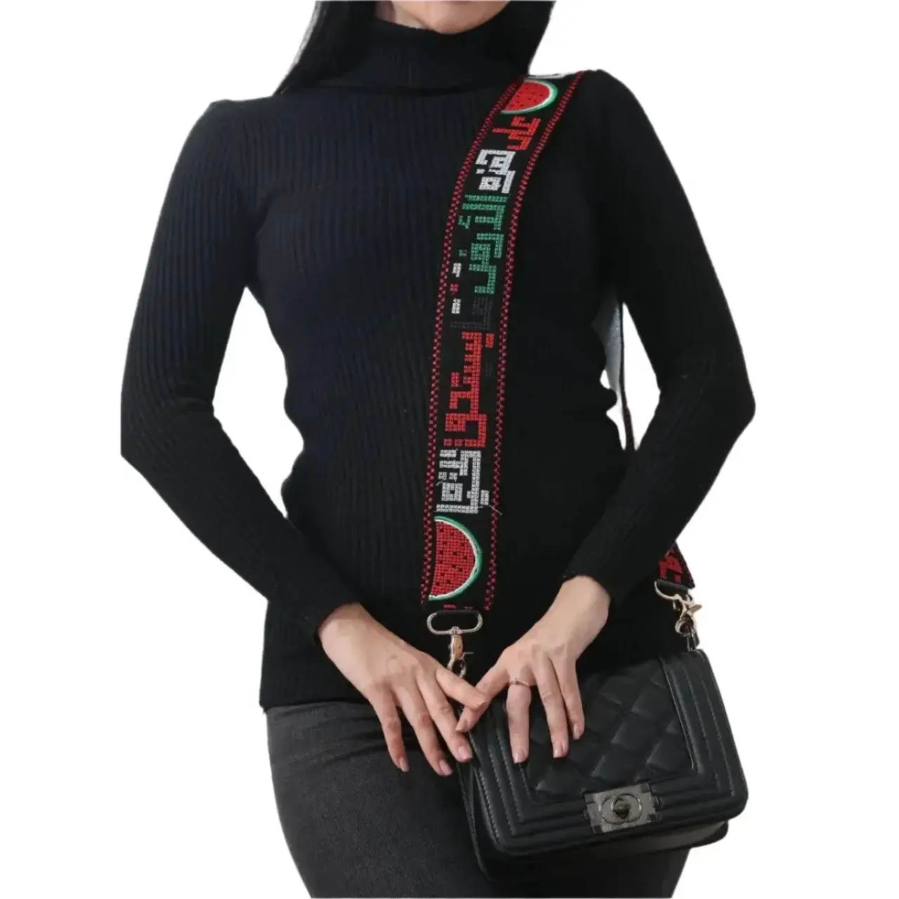 On This Earth There Is That Which Deserves Life Purse Strap