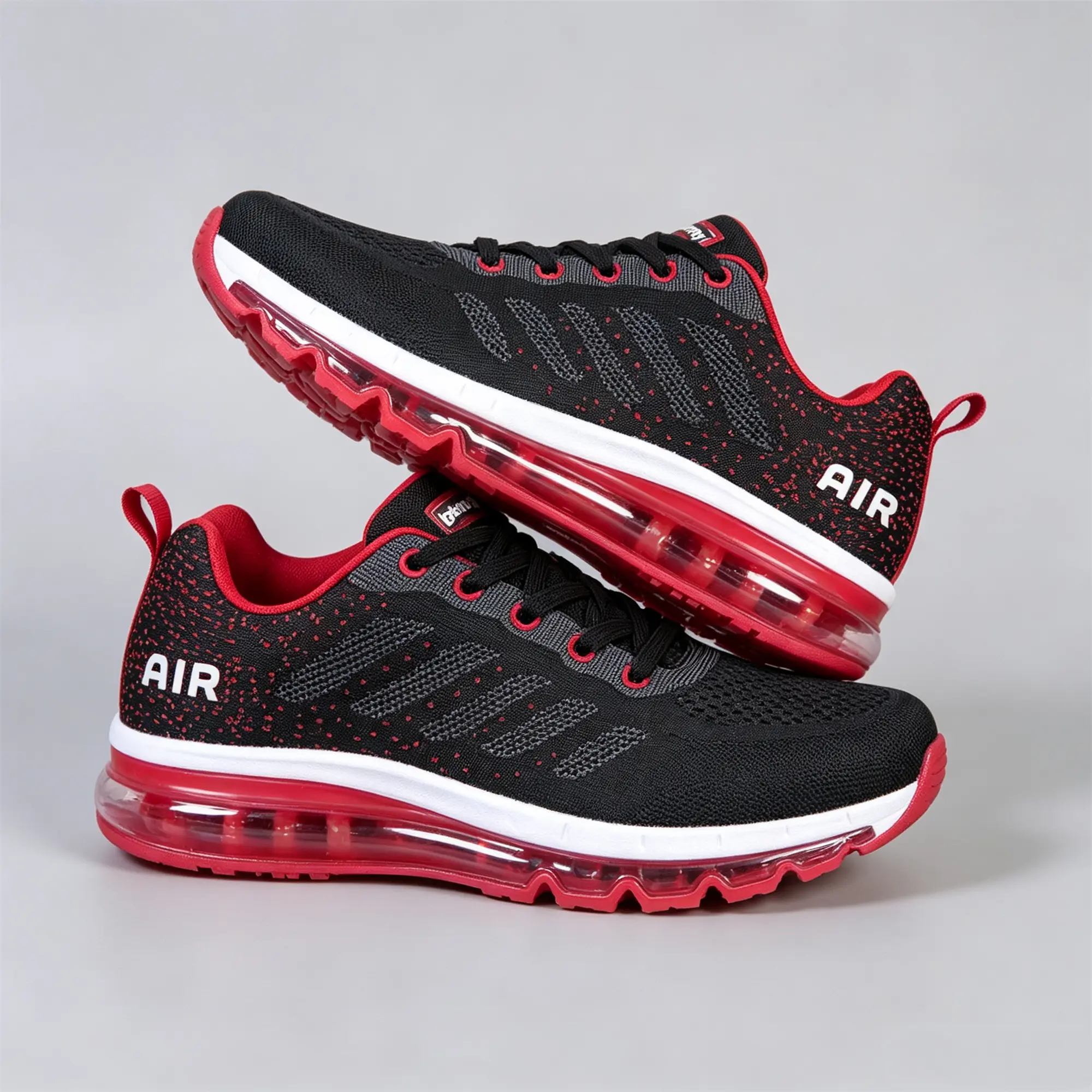 Men’s ultra-lightweight breathable knit mesh casual trainers with a slip-resistant, sturdy outsole—ideal for running, gym training, and outdoor sports. Featuring a cushioned, flexible sole for all-season wear and a soft knit upper for comfortable walking.