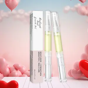 Cosmetics Organic Nail Growth Oil, Nail Strengthener Oil for Growth, Nail Care Liquid Nail Care Serum Strengthening, Brightening and Moisturizing - Nail Vitamin Essentials