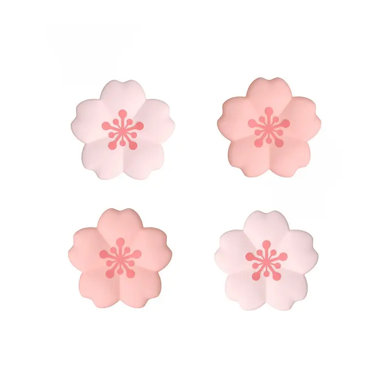 GeekShare Original Sakura Wagashi Silicone Cute Thumb Grip Caps - Switch-Only Joystick Caps, Easy to Install, Comfortable to Touch, Protect Analog Sticks, Essential Gaming Accessories