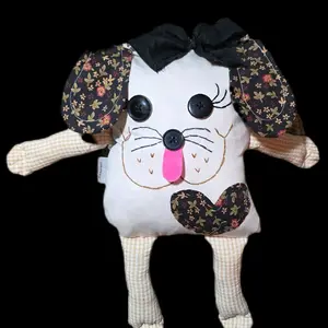 SkrapDogz - From The Makers of SkrapKatz comes the SKRAPDOG, an Adorable Handmade Decorative Ragdoll Dog For All Ages. Made Using Upcycled Materials