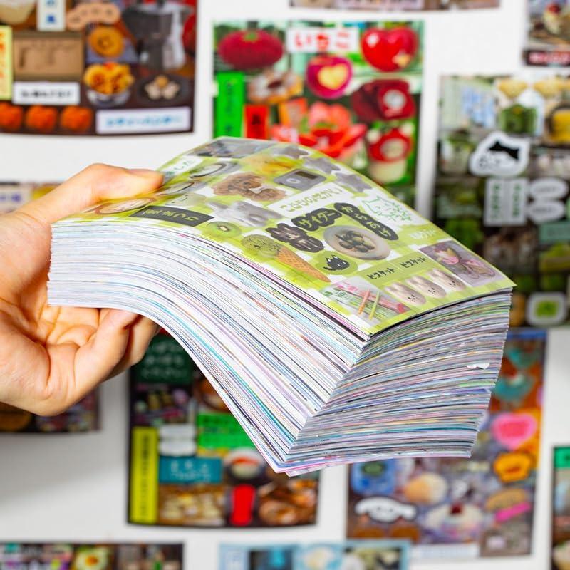 45 Pieces Japanese Ancient Comic Style Decorative Stickers – 800+ Designs in 1 Book, Aesthetic Stickers with Retro Manga Vibes, DIY Stickers Book for Journaling, Scrapbooking
