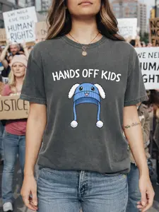 Comfort Colors Hands Off Kids TShirt, Liam Ramos Support Shirt, Liam Ramos Tee, Hands Off Protest Shirt, Fck Ice Shirt, Anti ICE, Abolish Ice Shirt