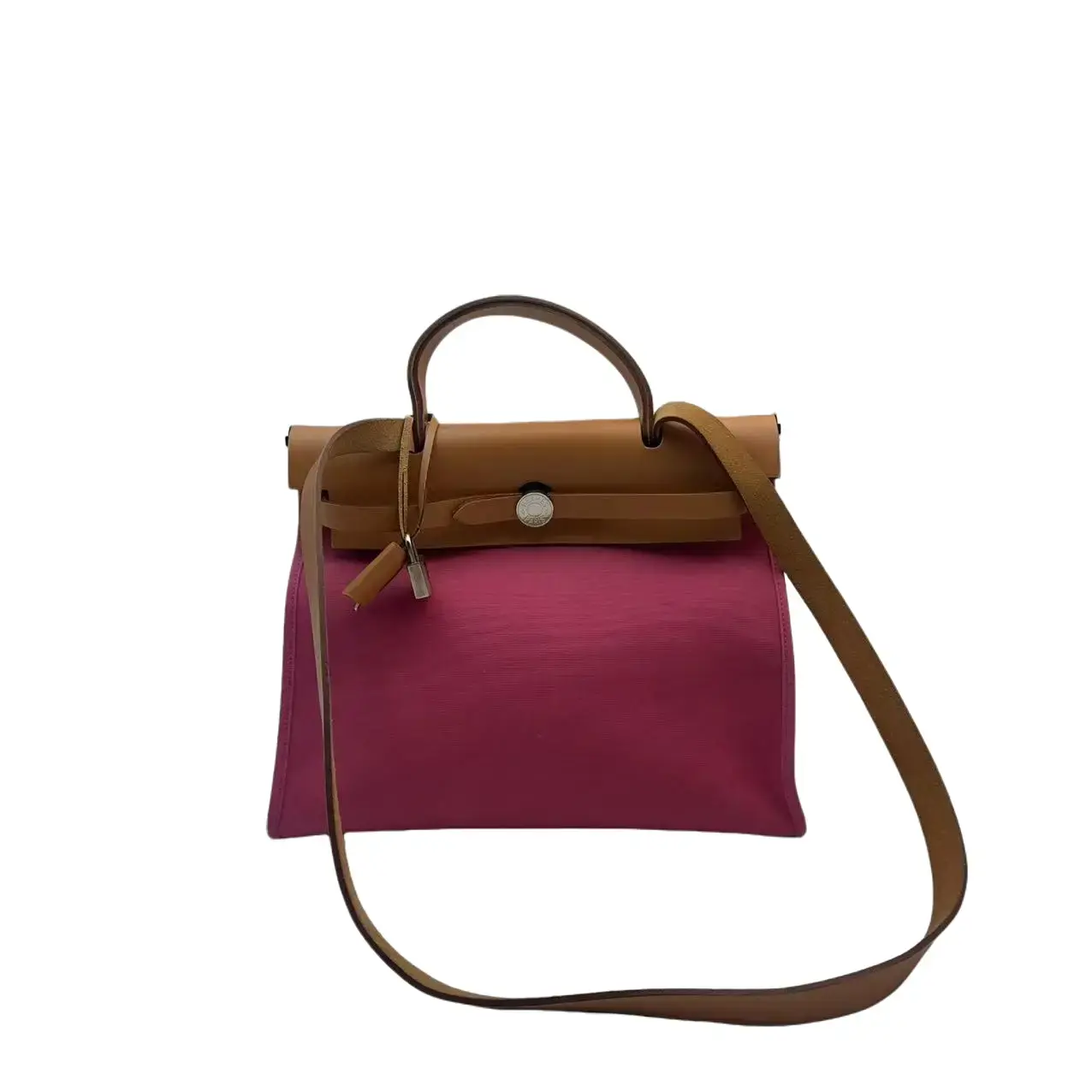 Pre-owned HERMÈS france Crossbody Bags pink herbag31 crossbody bag