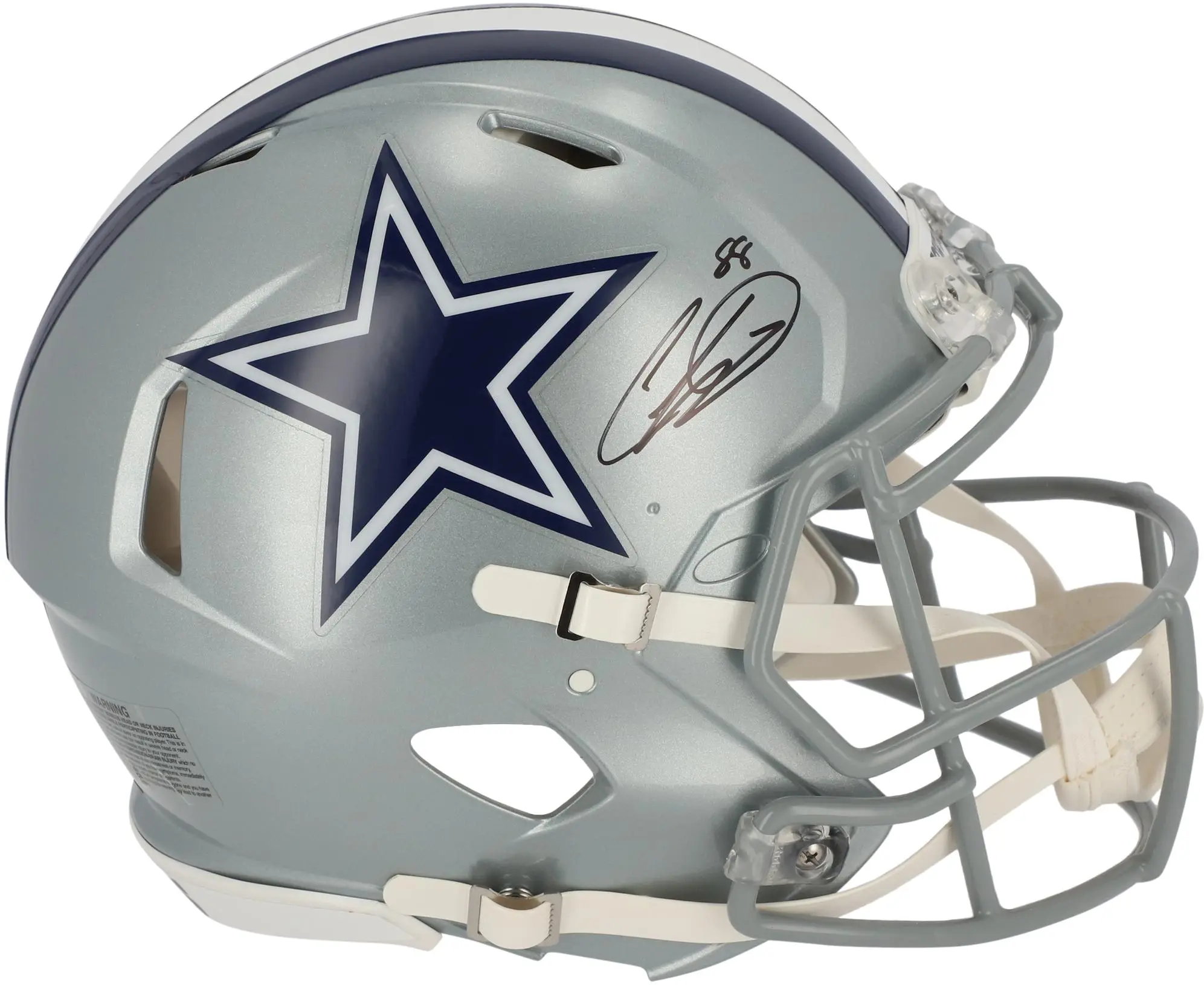 CeeDee Lamb Dallas Cowboys Autographed Riddell Speed Authentic Helmet - Fanatics Authentic Certified