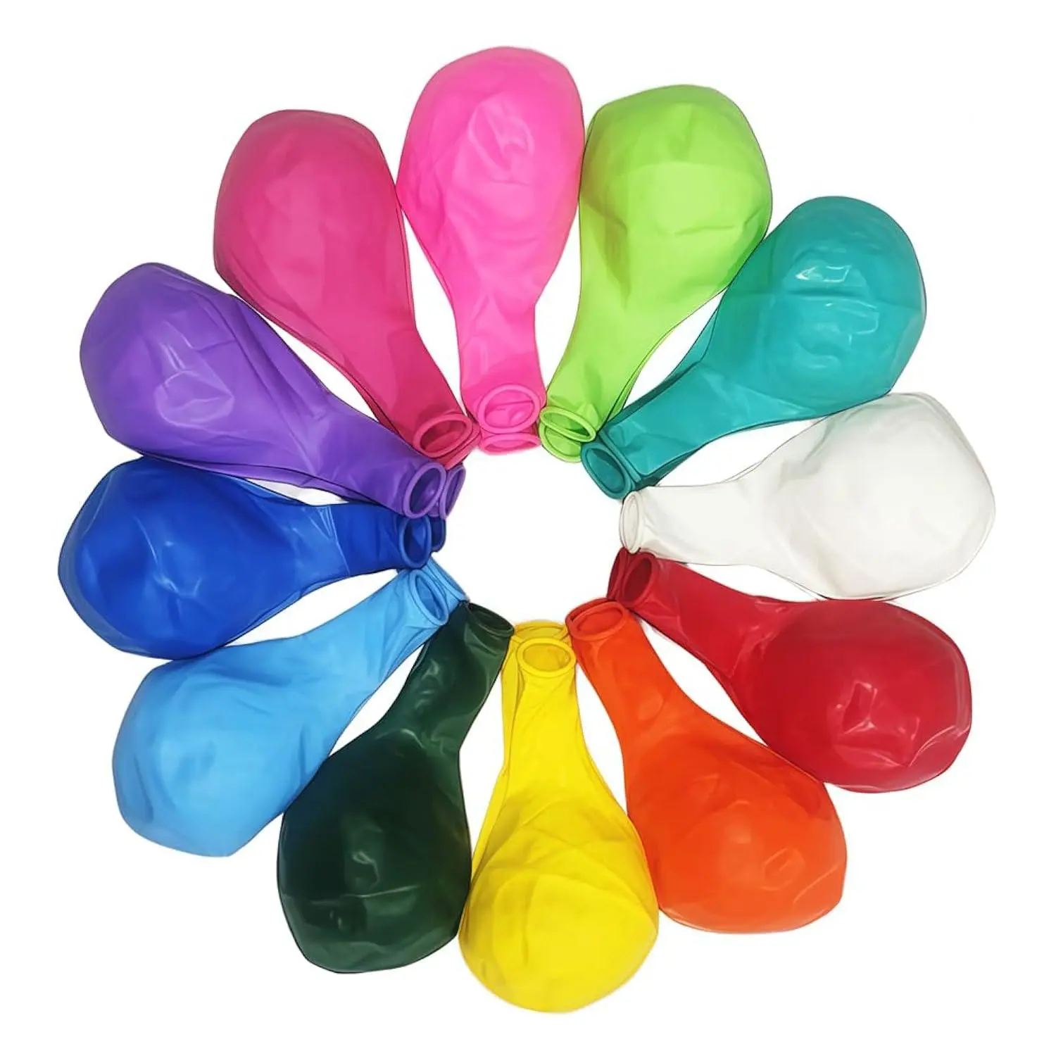 58 Pack Rainbow Balloons 18 Inch Assorted Colors Latex Multicolor Balloon 12 Kinds Colorful Large Balloons For Birthday Wedding Baby Shower Anniversaries Store Party Decorations