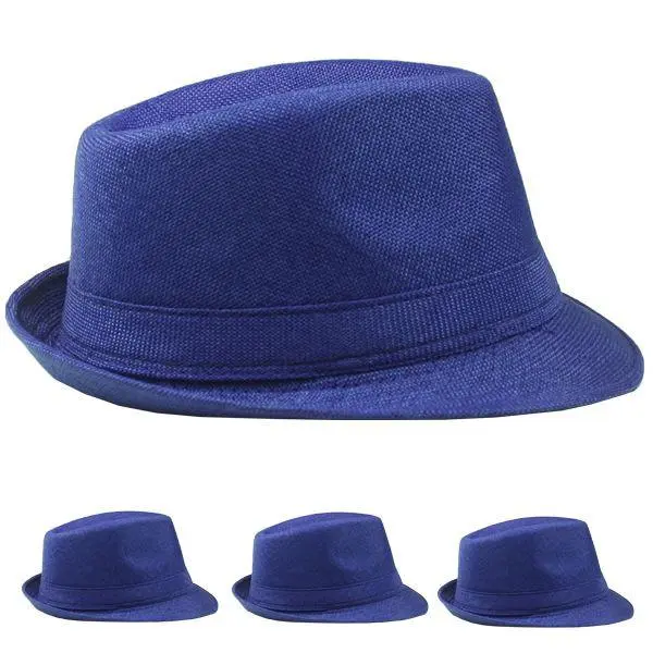 12 PACK Blue Hats Wholesale | Blue Hats Bulk |13322D