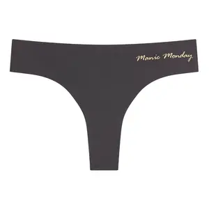 Soft Seamless Days of the Week Thong