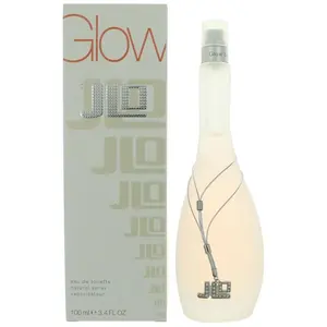 212 MAIN J. Lo Glow Eau De Toilette Spray for Women, 3.4 fl oz, Vanilla Musk, Citrus Floral, Fresh Warmth, Soft Aroma Fragrance