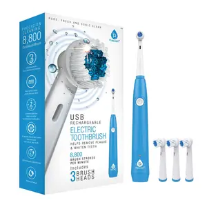 USB Rechargeable Electric Rotary Toothbrush