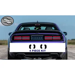 15-23 Dodge Challenger Taillight Decal Design 2