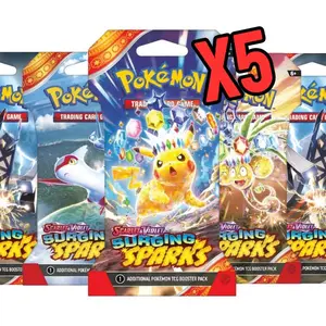 Surging Sparks Sleeved Booster Packs (5 Packs)