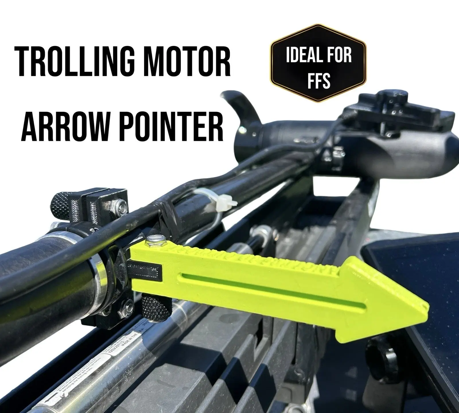 Trolling Motor Arrow Pointer - For Lowrance Ghost, etc - Livescope / FFS