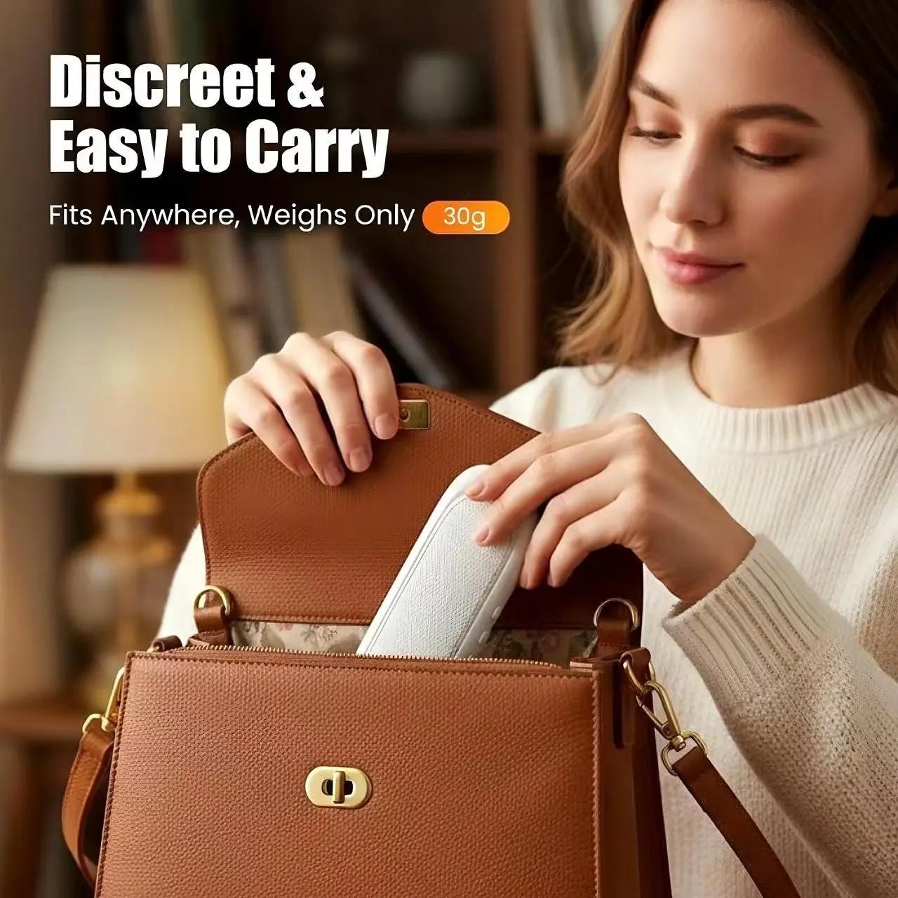 Under the Pillow Speaker | Mini Bone Conduction Wireless Sleep Assist with Stereo Bass, White Noise, Volume Control, TF Card Support and Auto-off for Deep Sleep