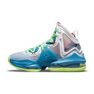 Nike LeBron 19 Dutch Blue Lime Glow GS DD0418-400