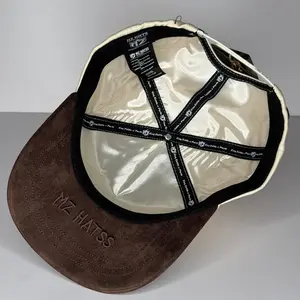 SD Cloud Brown Beige Snapback Hat