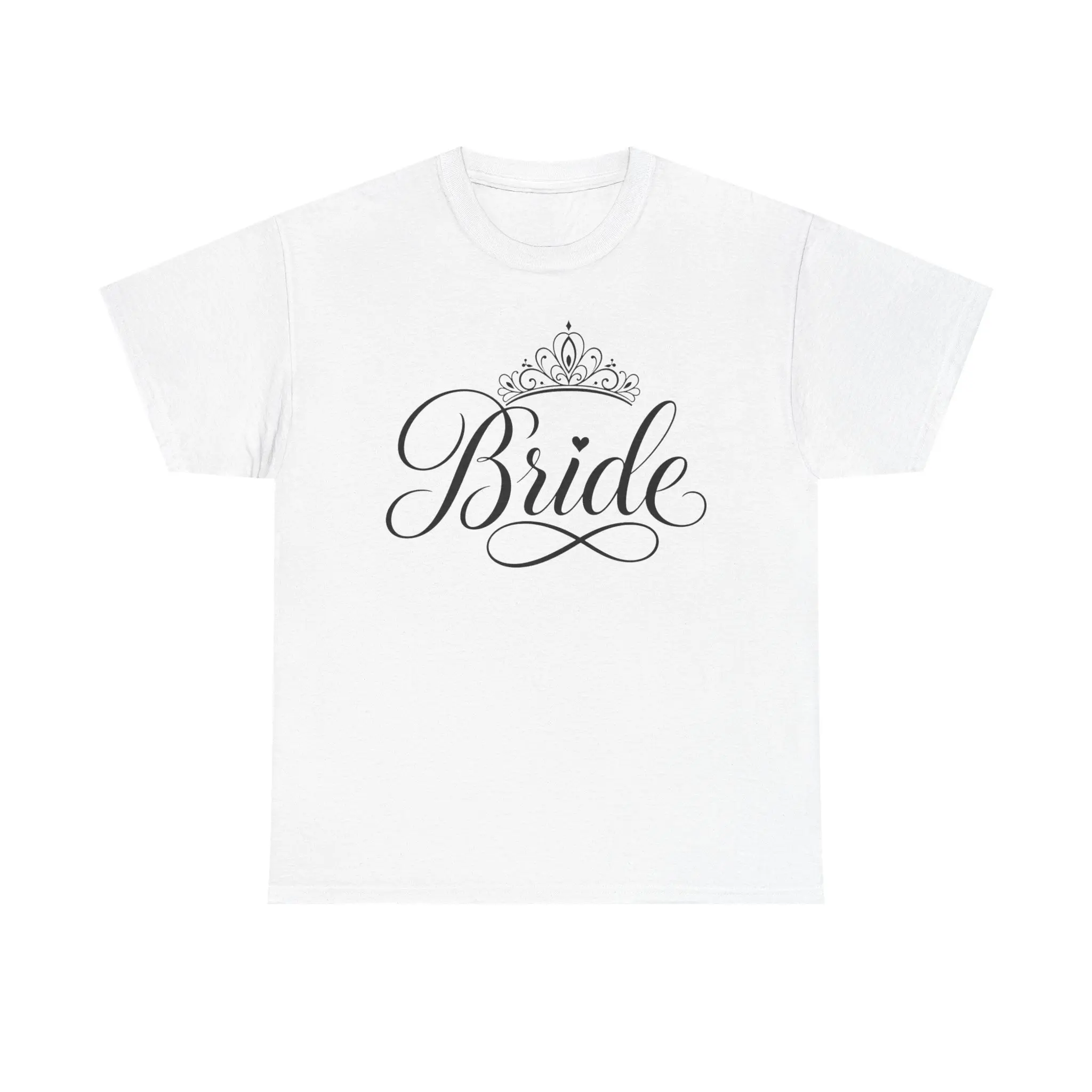 Women's Bride to Be Graphic T-Shirts - Short Sleeve Slogan Cotton Crew Neck Top, Soft Breathable Classic Fit, Tiara Design for Bachelorette Party, Bridal Shower Gift