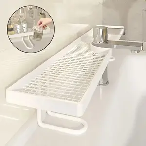 Minimalist Luxury Freestanding Storage Rack, No Drilling Drainage Organizer, Space Saving Household Shelf