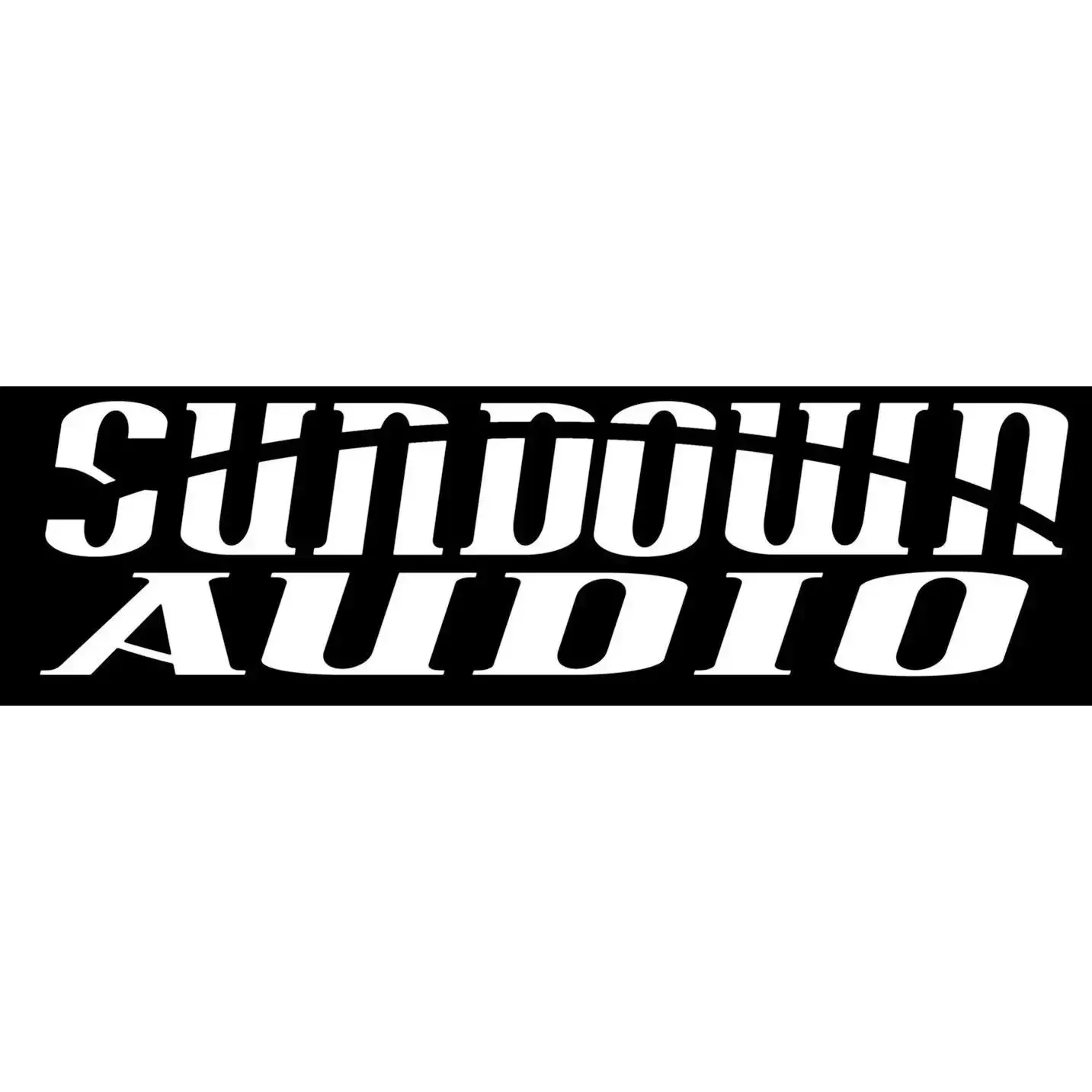 Sundown Audio  Inch Wide Sub Woofer, Car, Truck, Stereo, Spl Decal Sticker