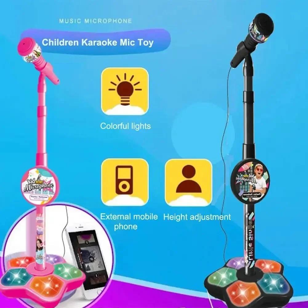 Tiny Singer's Dream! Kids Karaoke Microphone with Stand - Educational Toy & Epic Birthday Gift