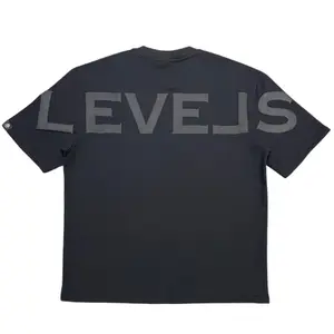 LEVELS SIGNATURE OVERSIZED TEE | ONYX