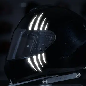 Reflective Monster Claw Scratch Sticker, Car Motorcycle Body Scratch Cover, Fuel Tank Side Panel Helmet DIY Waterproof Durable Decorative Decals, Sticker for Cars, Motorcycle Stickers