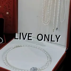 Pearl jewelry set jewelry box No.3